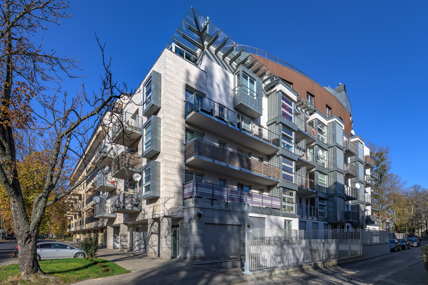 Zdjęcie architektury budynku Budynek mieszkalny